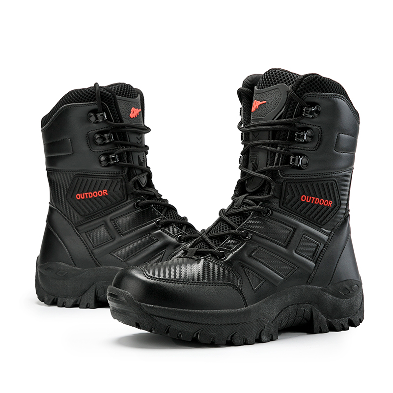 Guipure Lace Panel - actical Military Boots Large Size Waterproof