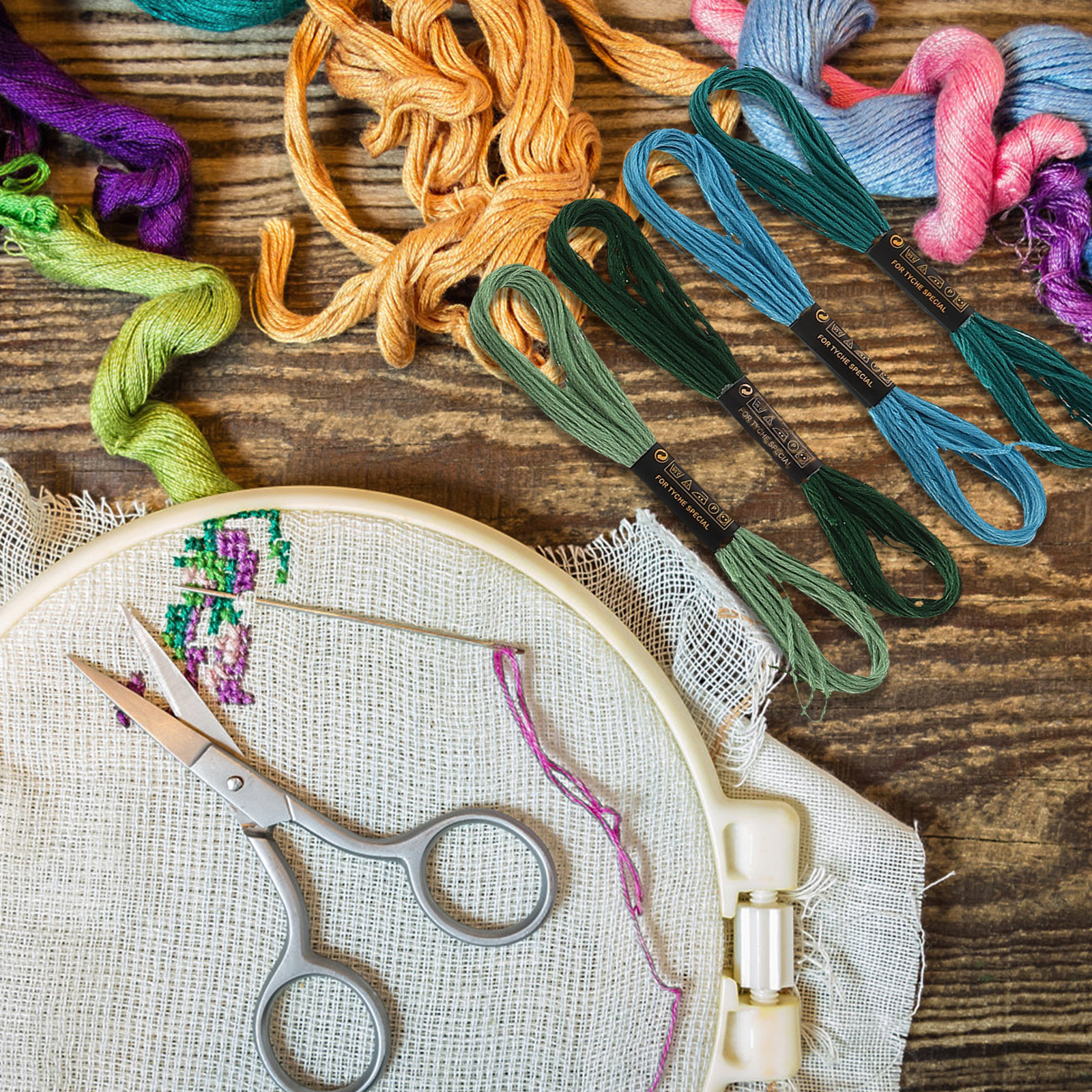 100pcs Embroidery Thread Cross - огляд і ціна Embroidery Craft