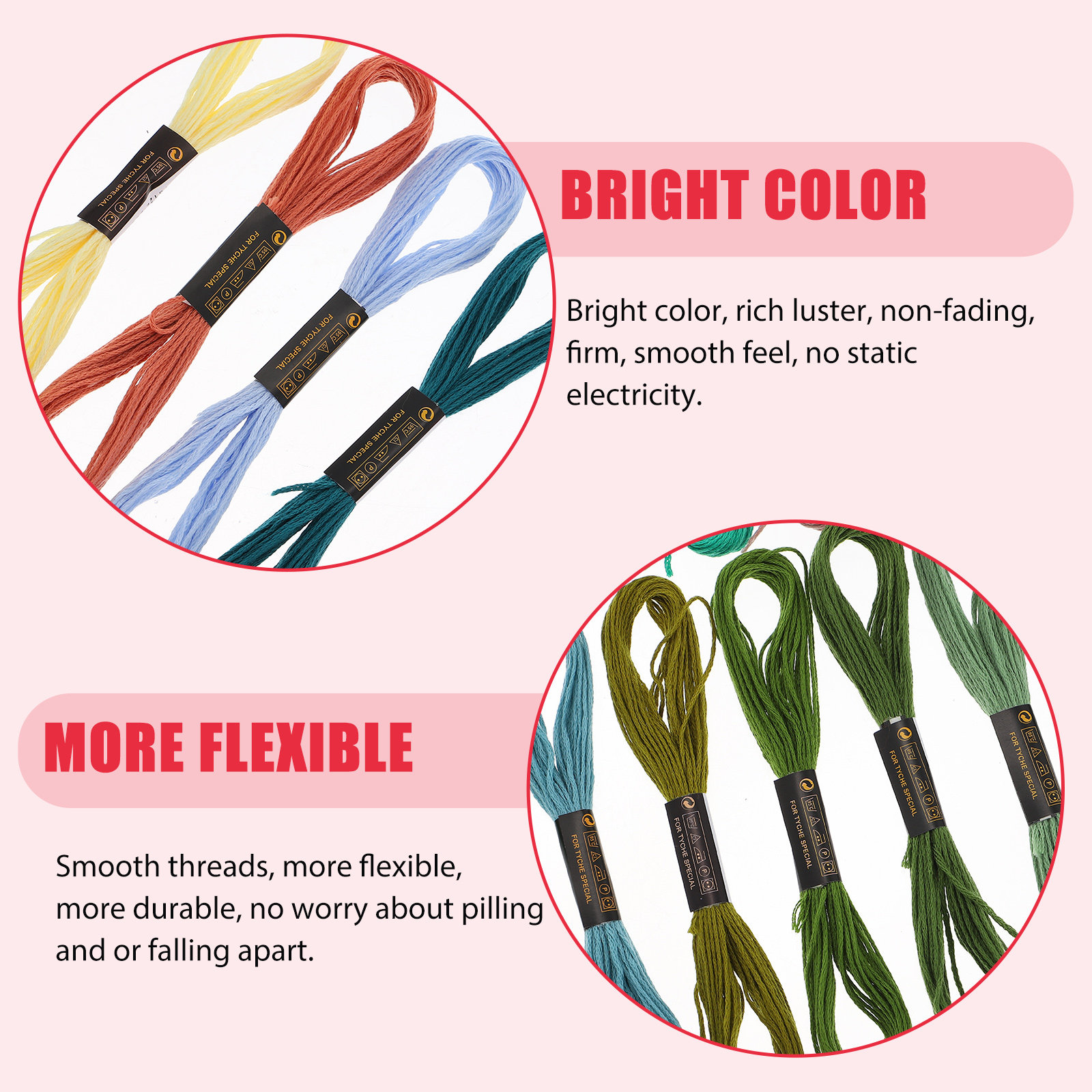 100pcs Embroidery Thread Cross - огляд і ціна Embroidery Craft