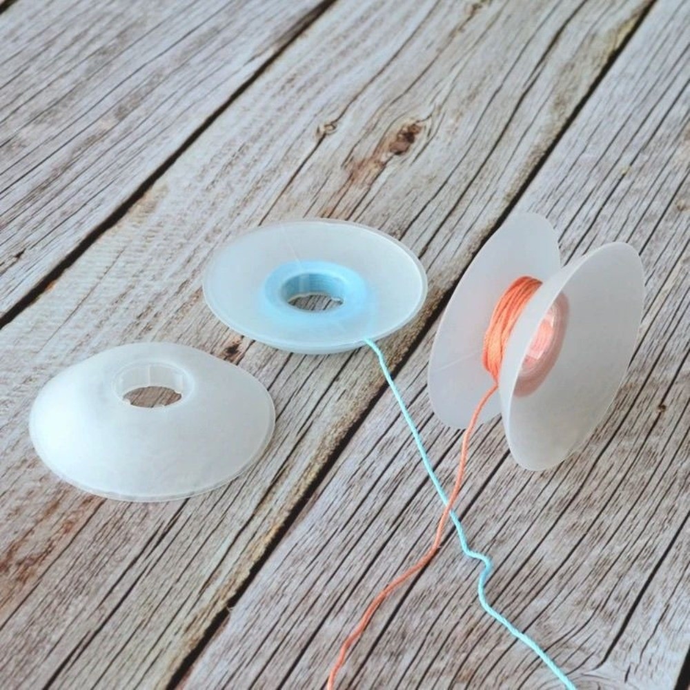 Empty Spools Empty Bobbin Spoo - огляд і ціна Organza Ribbon Spool