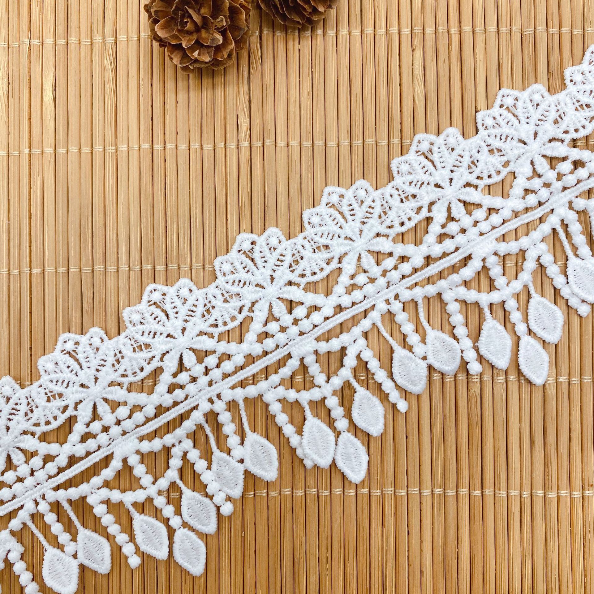 3Yards Embroidery Hollow Flowe - огляд і ціна Lace Ribbon Trim