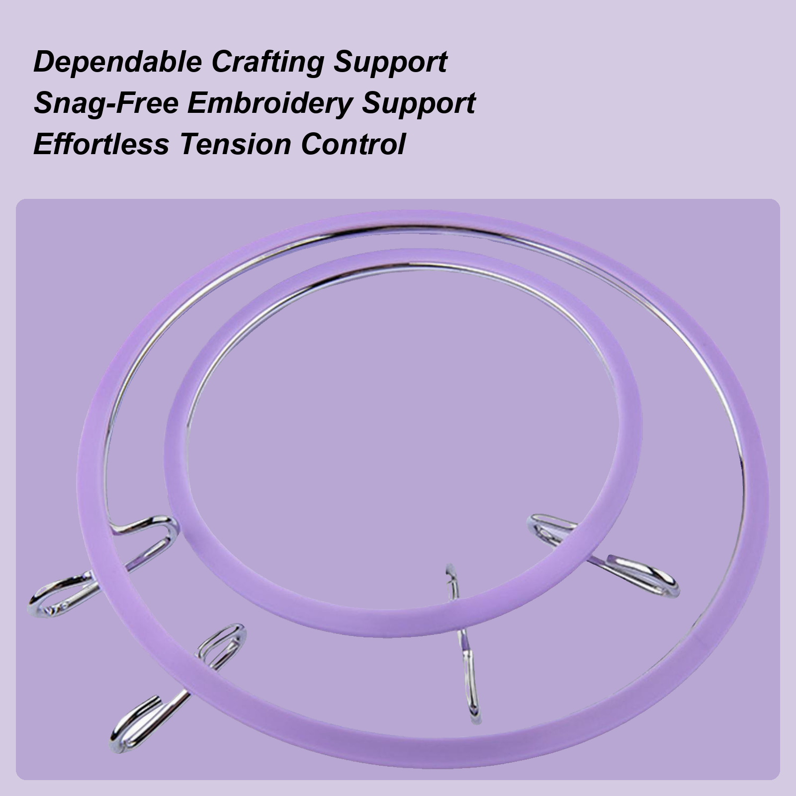 Hoop For Cross Stitching Metal - огляд і ціна Embroidery Craft