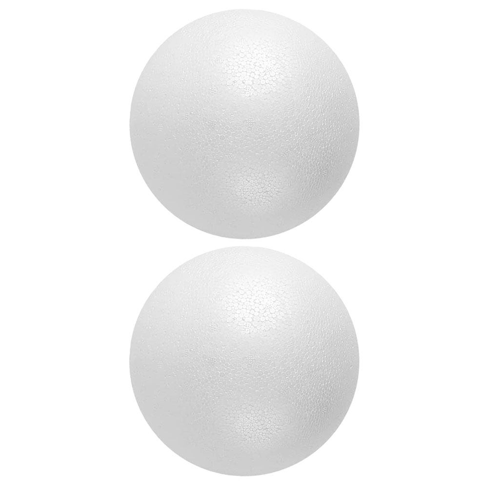 2Pcs Round Foam Spheres Lightw - огляд і ціна Embellish Craft