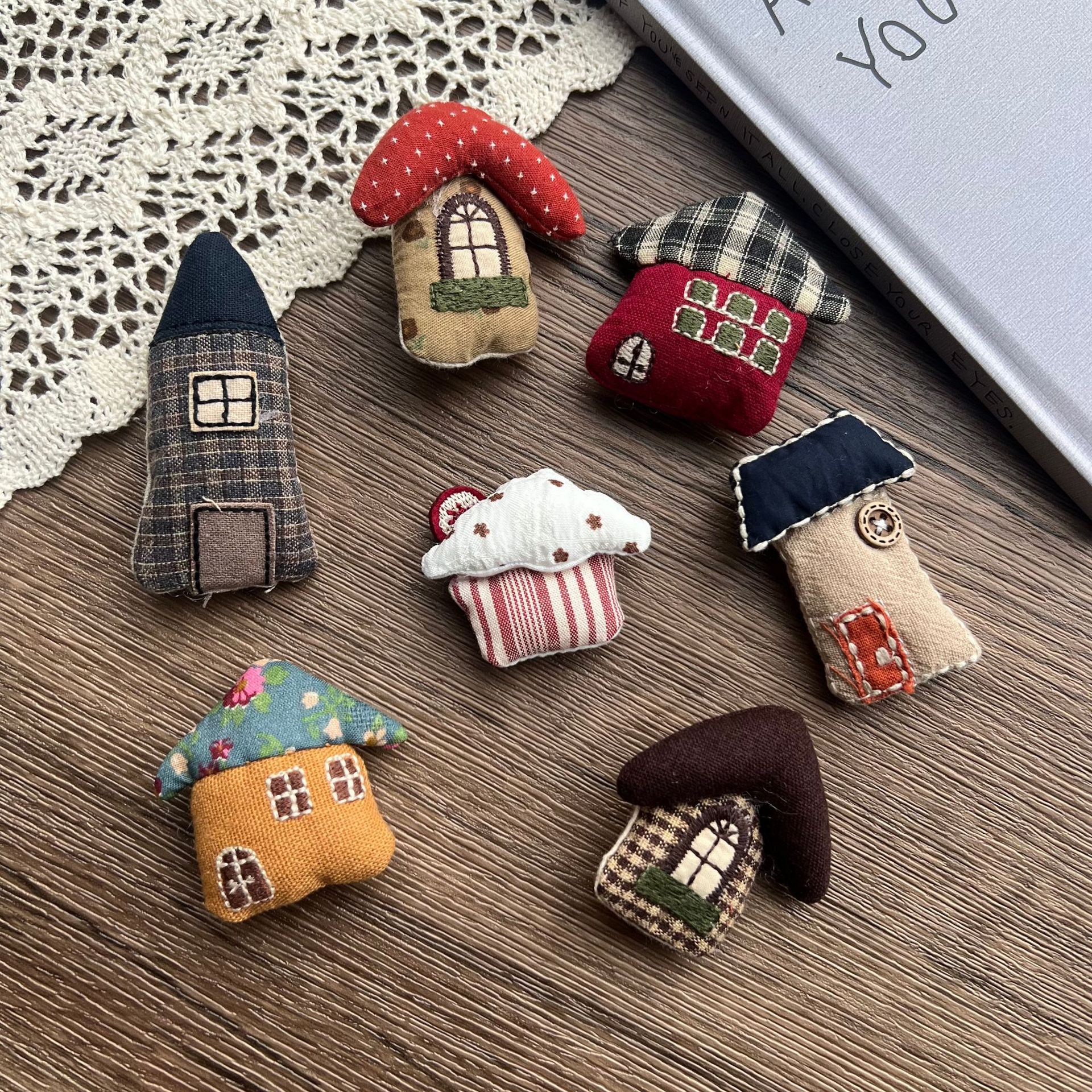 Stuffed Fabric Mushroom House  - огляд і ціна Embellish Craft