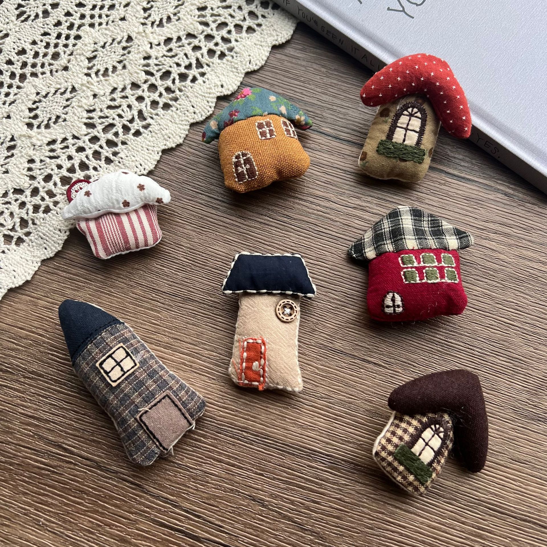 Stuffed Fabric Mushroom House  - огляд і ціна Embellish Craft