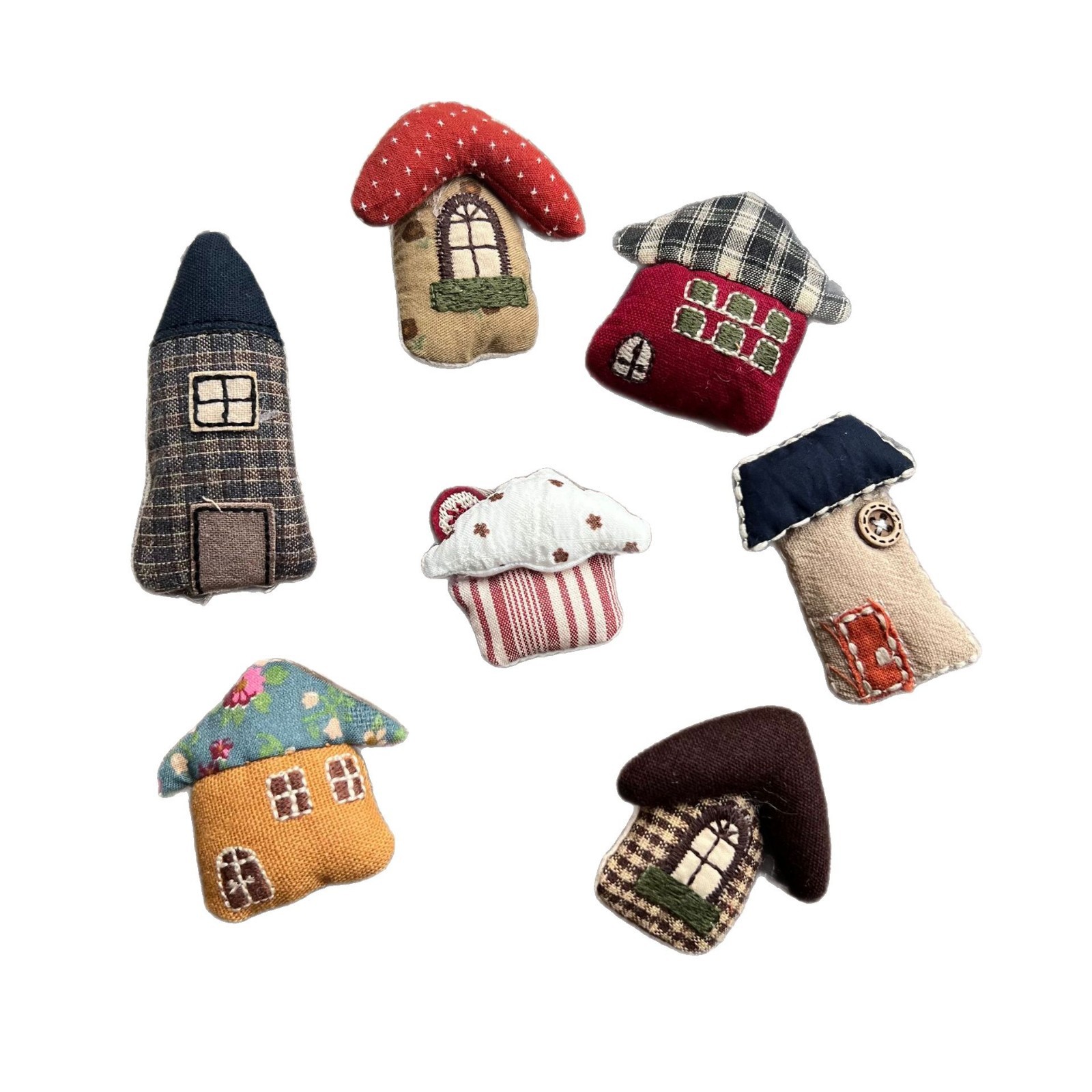 Stuffed Fabric Mushroom House  - огляд і ціна Embellish Craft