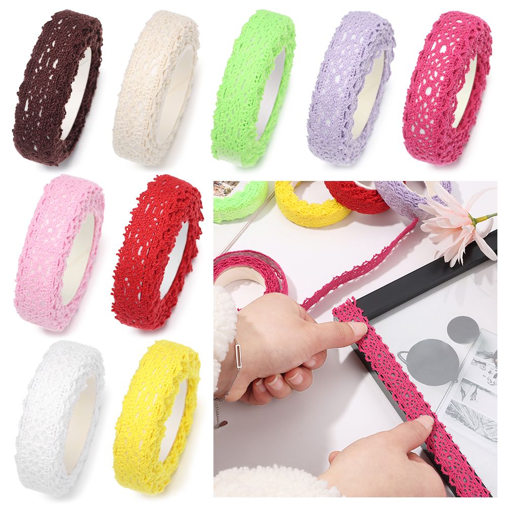 2Yards/pc Lace Tapes Sticker S - огляд і ціна Lace Ribbon Trim