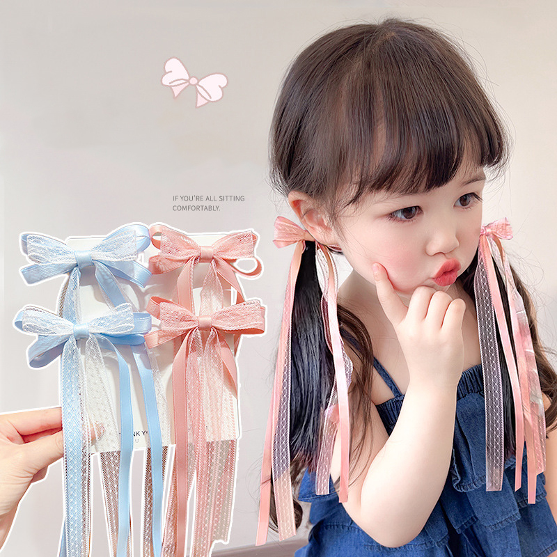Sweet Children Bowknot Hairpin - огляд і ціна Tassel Fringe Trim