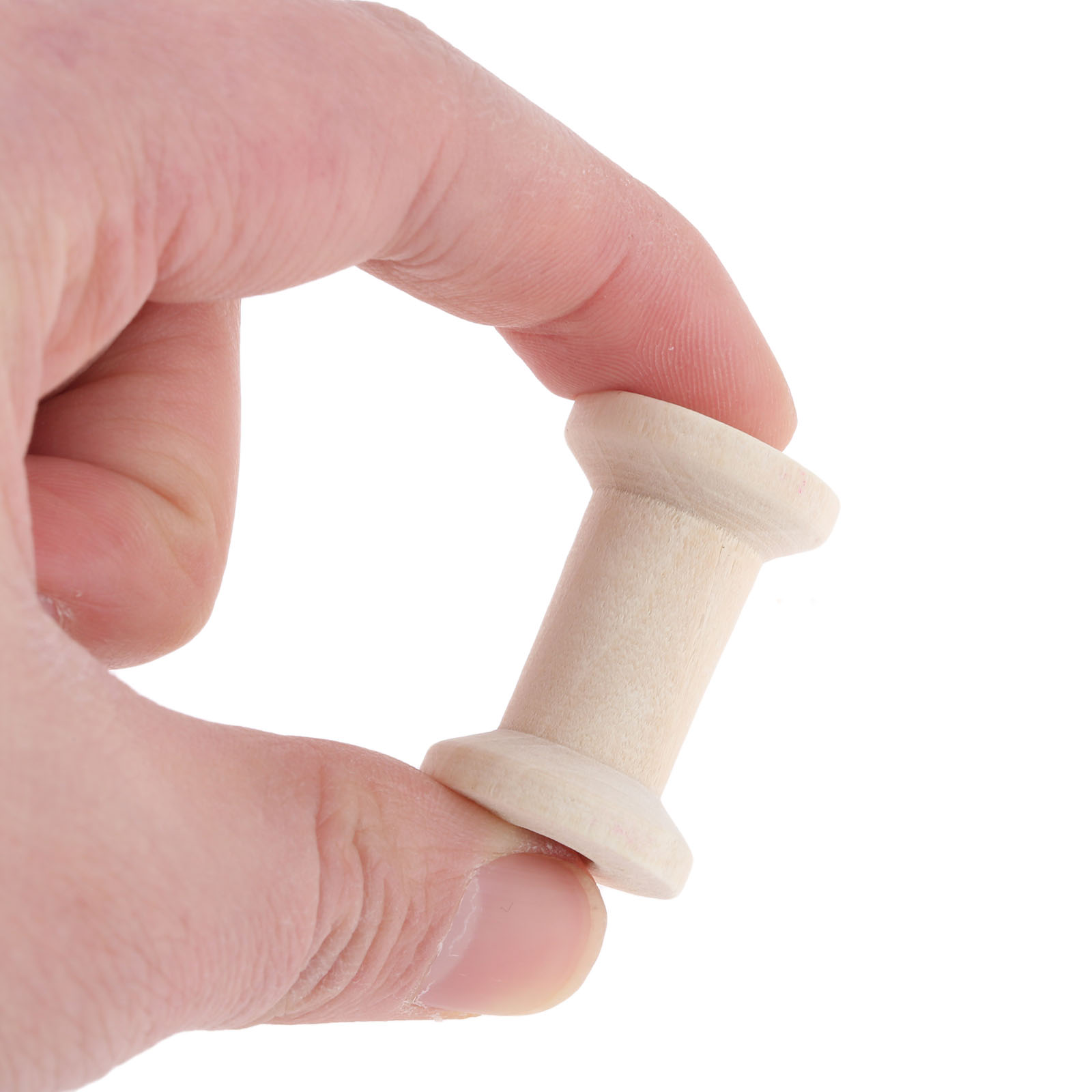 10Pcs Sewing Wooden Bobbins Sp - огляд і ціна Organza Ribbon Spool