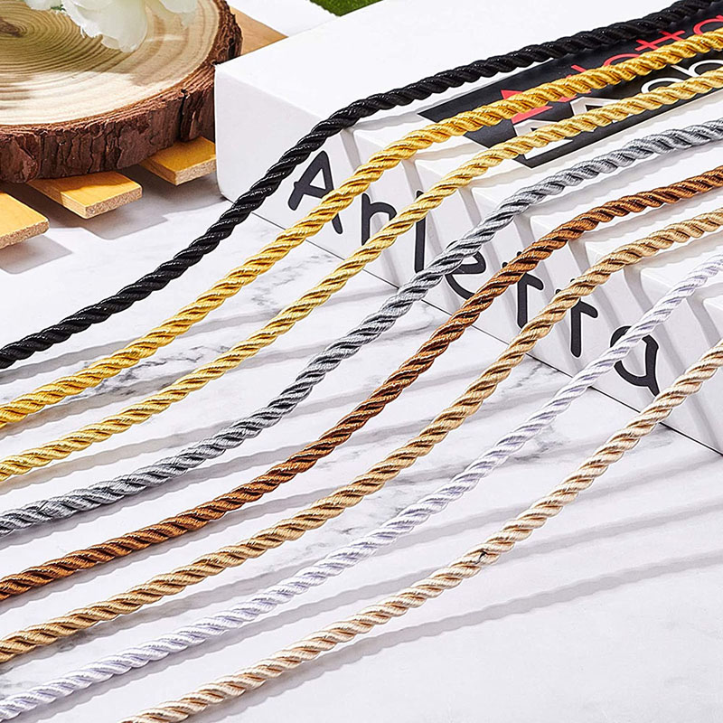 5mm 5/10YD Twisted Cord Rope T - огляд і ціна Cord Trim Twisted