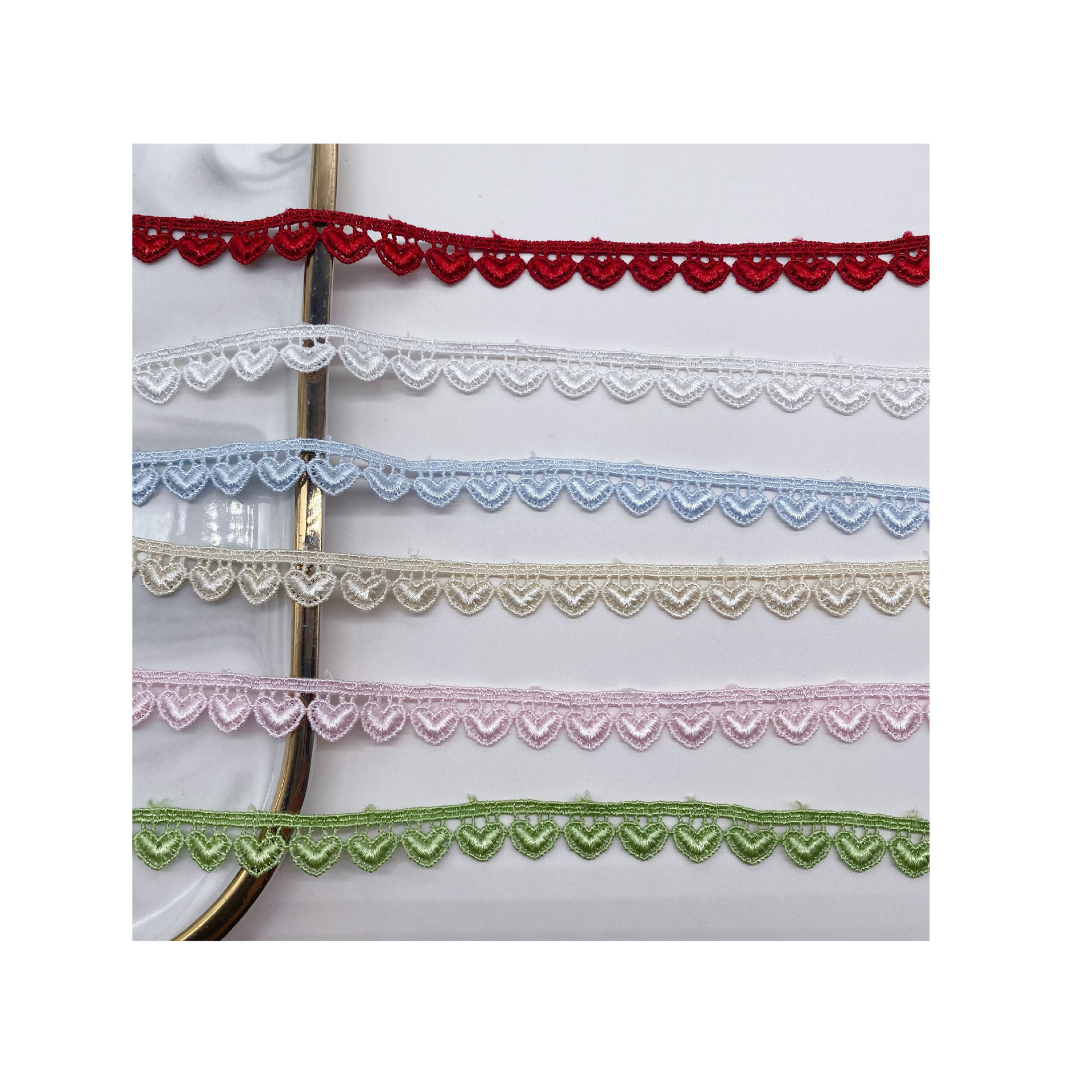 4Yards Embroidered Multicolor  - огляд і ціна Lace Ribbon Trim