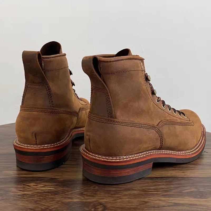 Vintage British Men Ankle Boot - огляд і ціна Guipure Lace Panel