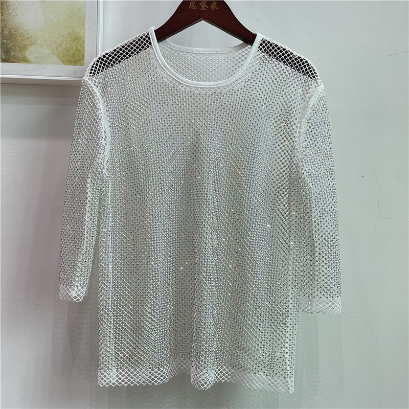 ColorShiny Diamonds  Electric  - огляд і ціна Crystal Mesh Fabric