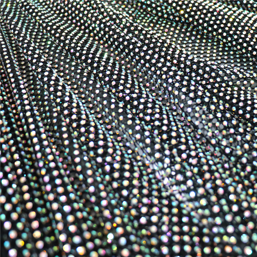 Fashion DIY AB Color Rhineston - огляд і ціна Crystal Mesh Fabric