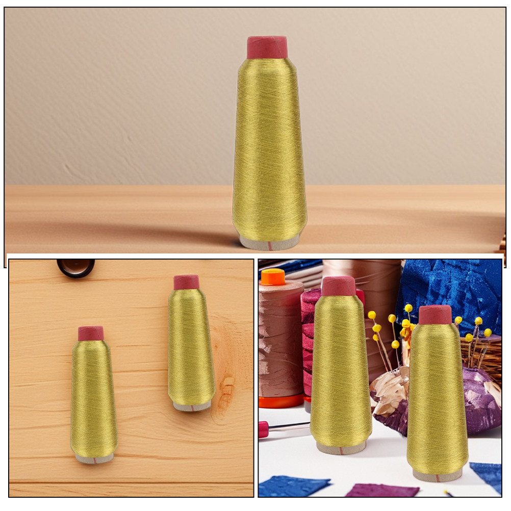 2 Rolls Premium Golden Metalli - огляд і ціна Embroidery Craft