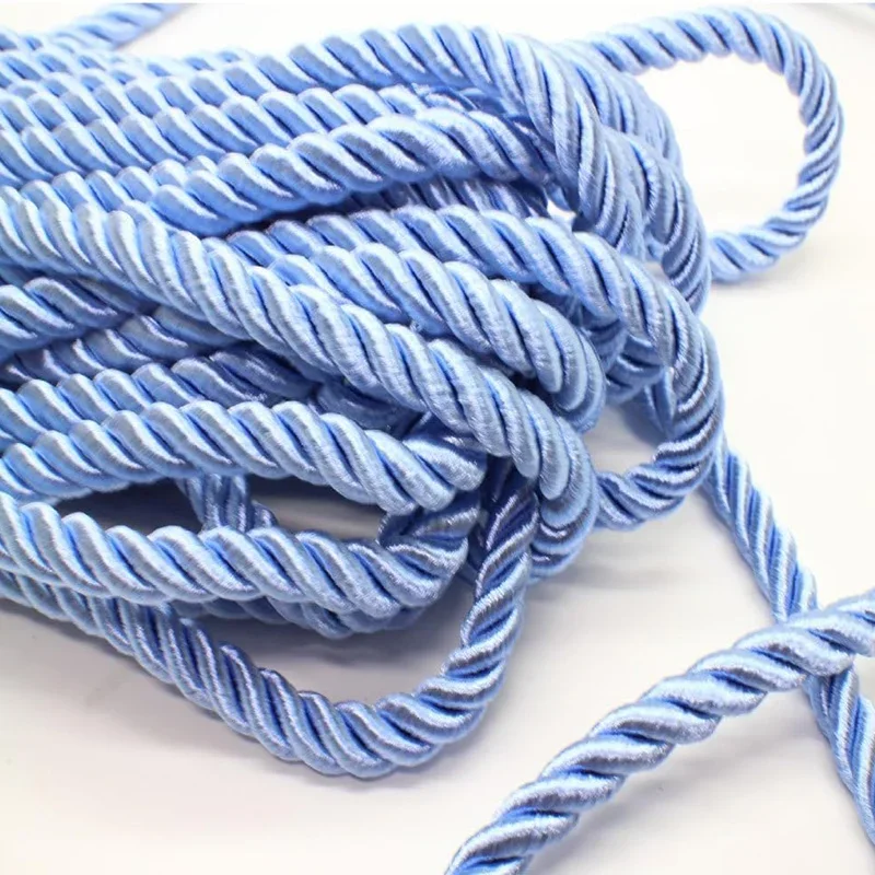 5/10M Silk Rope 3-Ply Braided  - огляд і ціна Cord Trim Twisted