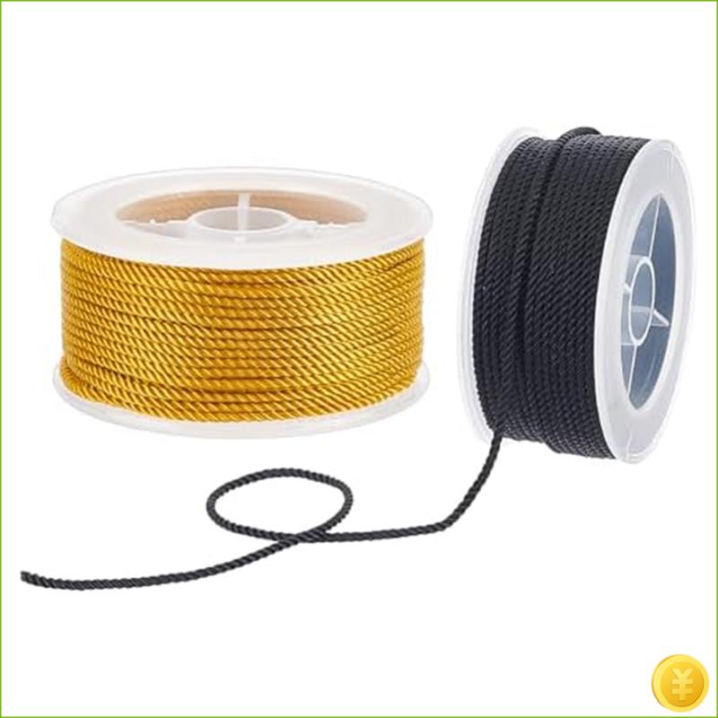 Twisted Nylon Cord 3-Ply Satin - огляд і ціна Cord Trim Twisted