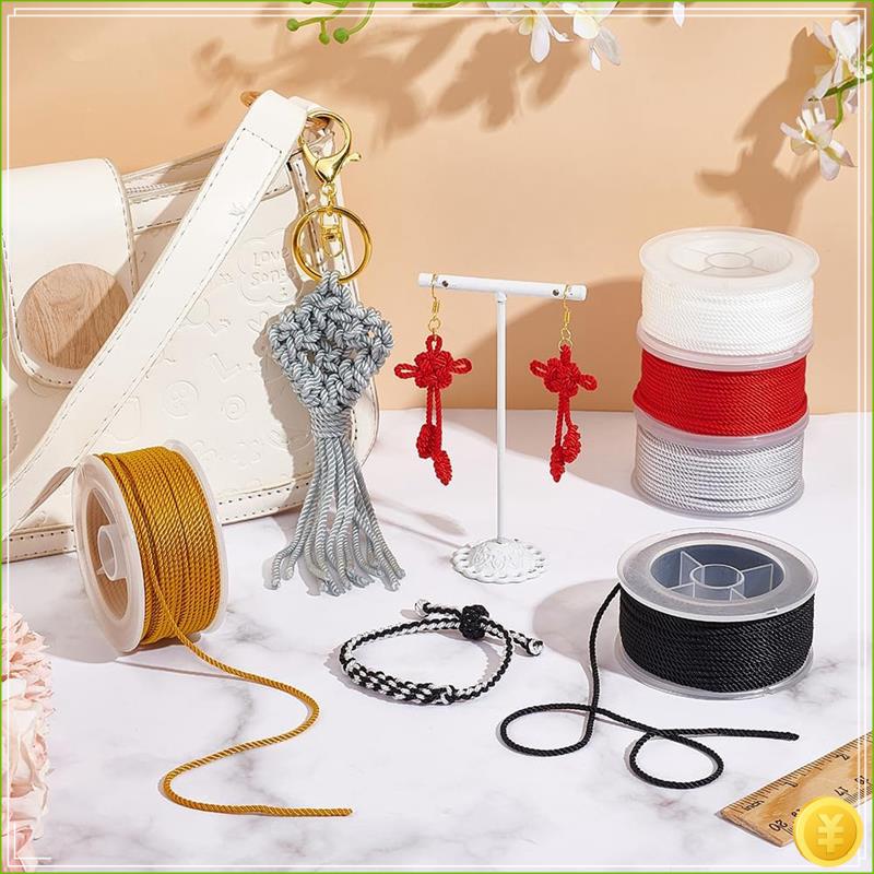 Twisted Nylon Cord 3-Ply Satin - огляд і ціна Cord Trim Twisted