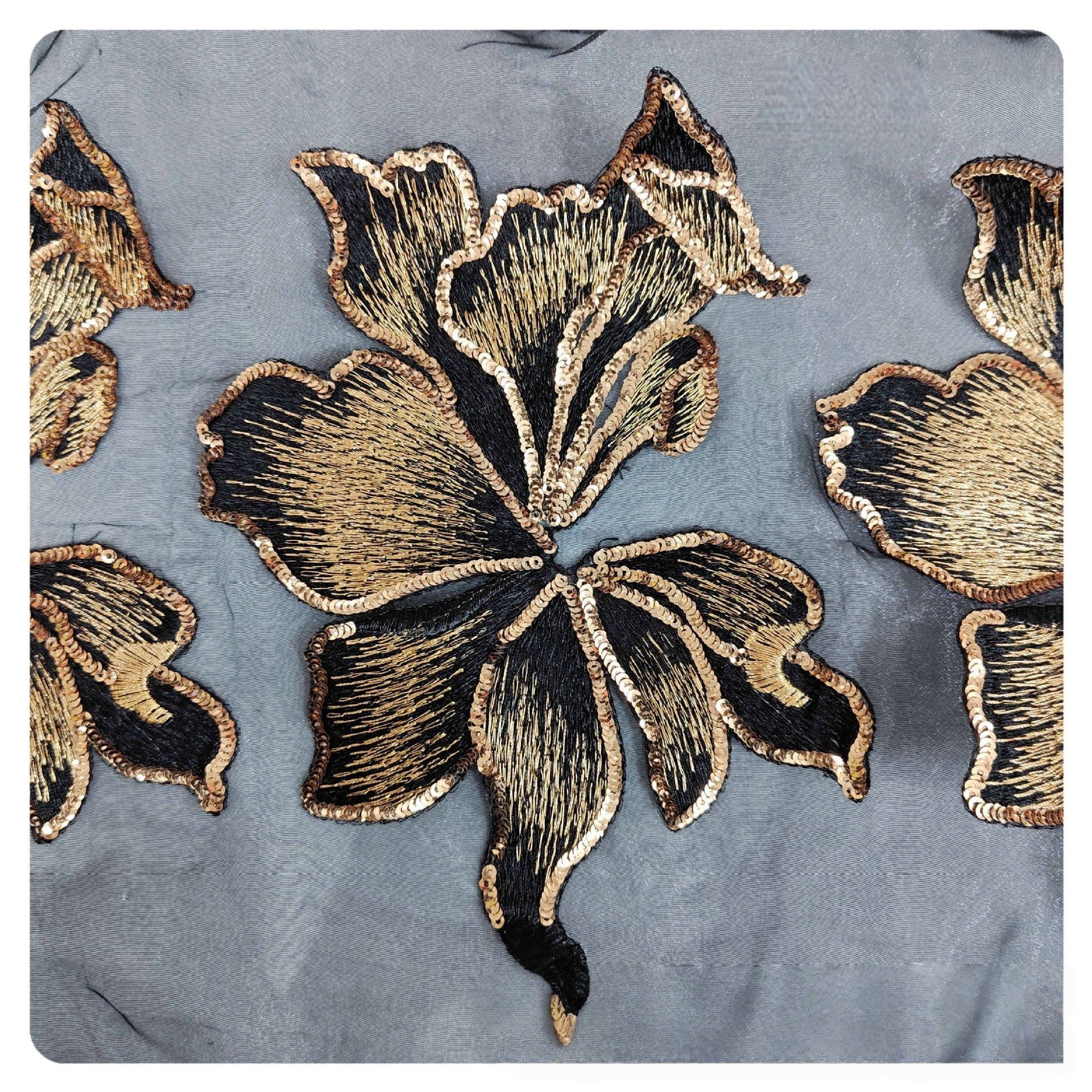 Organza Embroidery Applique Pa - огляд і ціна Embellish Craft