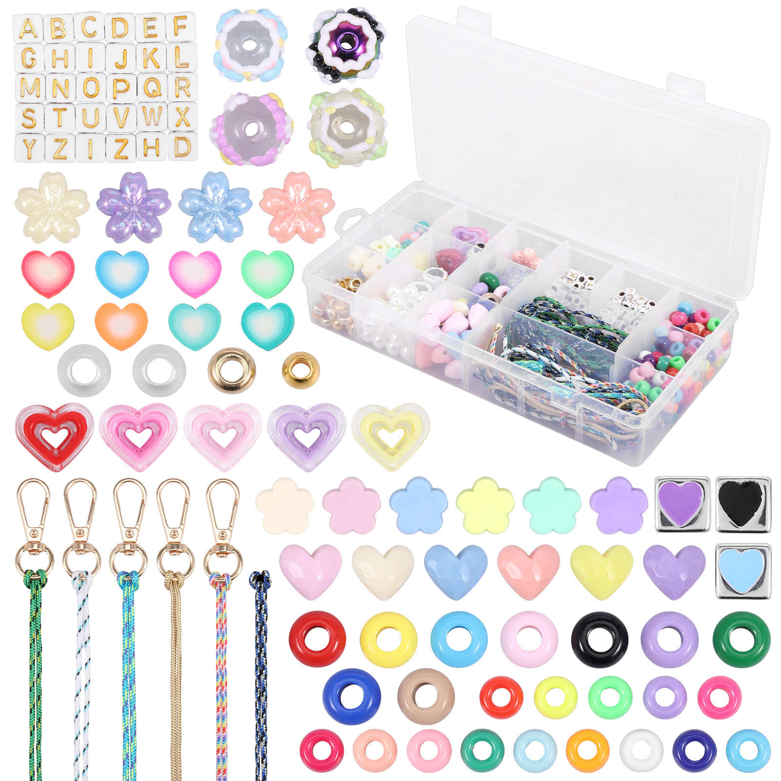 421PCS Beaded Keychain Making  - огляд і ціна Embellishment Crafts