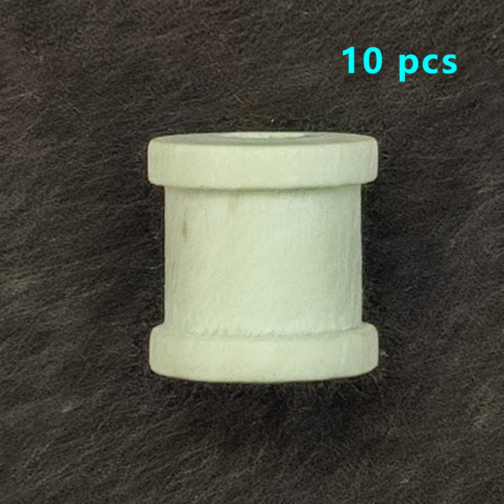 5/10PCS Wooden Bobbins Spools  - огляд і ціна Organza Ribbon Spool