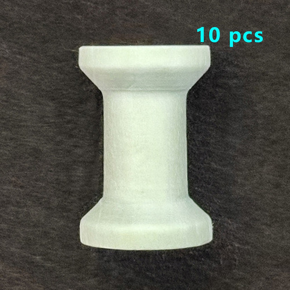 5/10PCS Wooden Bobbins Spools  - огляд і ціна Organza Ribbon Spool