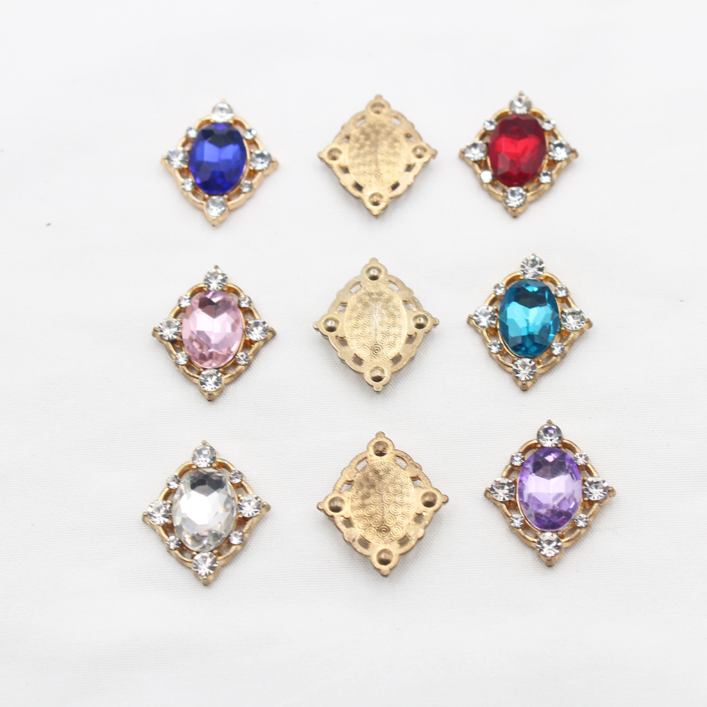 10Pcs Vintage Crystal Sew on C - огляд і ціна Embellish Craft