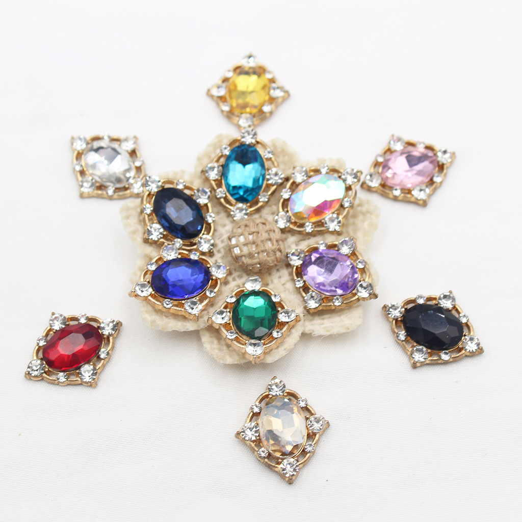 10Pcs Vintage Crystal Sew on C - огляд і ціна Embellish Craft
