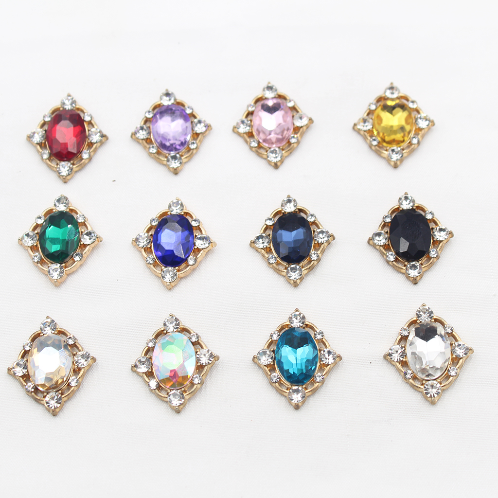 10Pcs Vintage Crystal Sew on C - огляд і ціна Embellish Craft