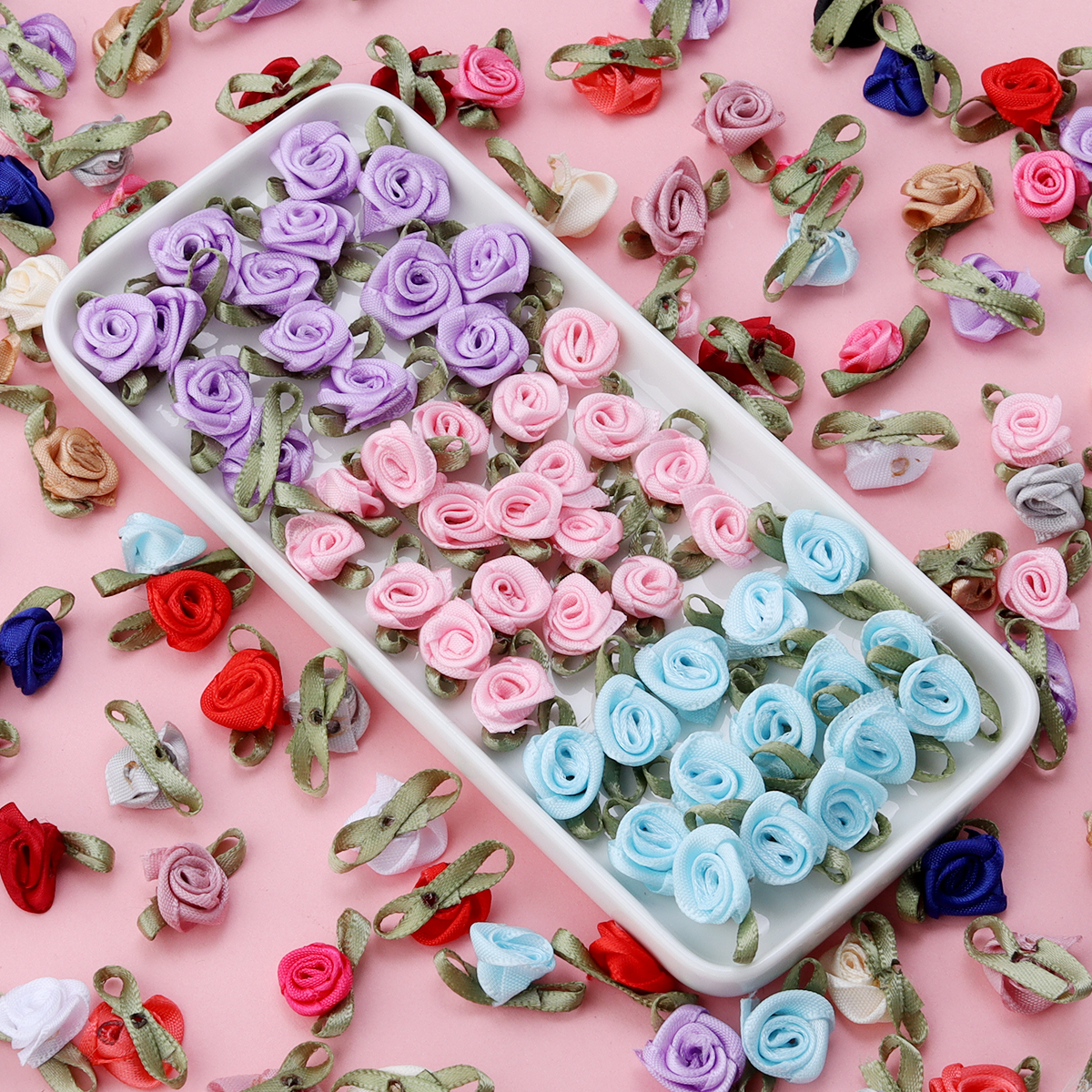 50Pcs 1.5x2.5cm 18 Colors For  - огляд і ціна Embellishment Crafts