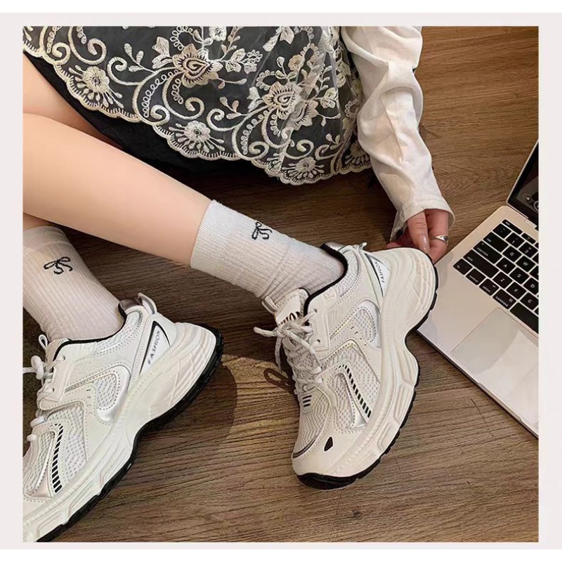 2026 Spring Women unky Dad Sne - огляд і ціна Guipure Lace Panel