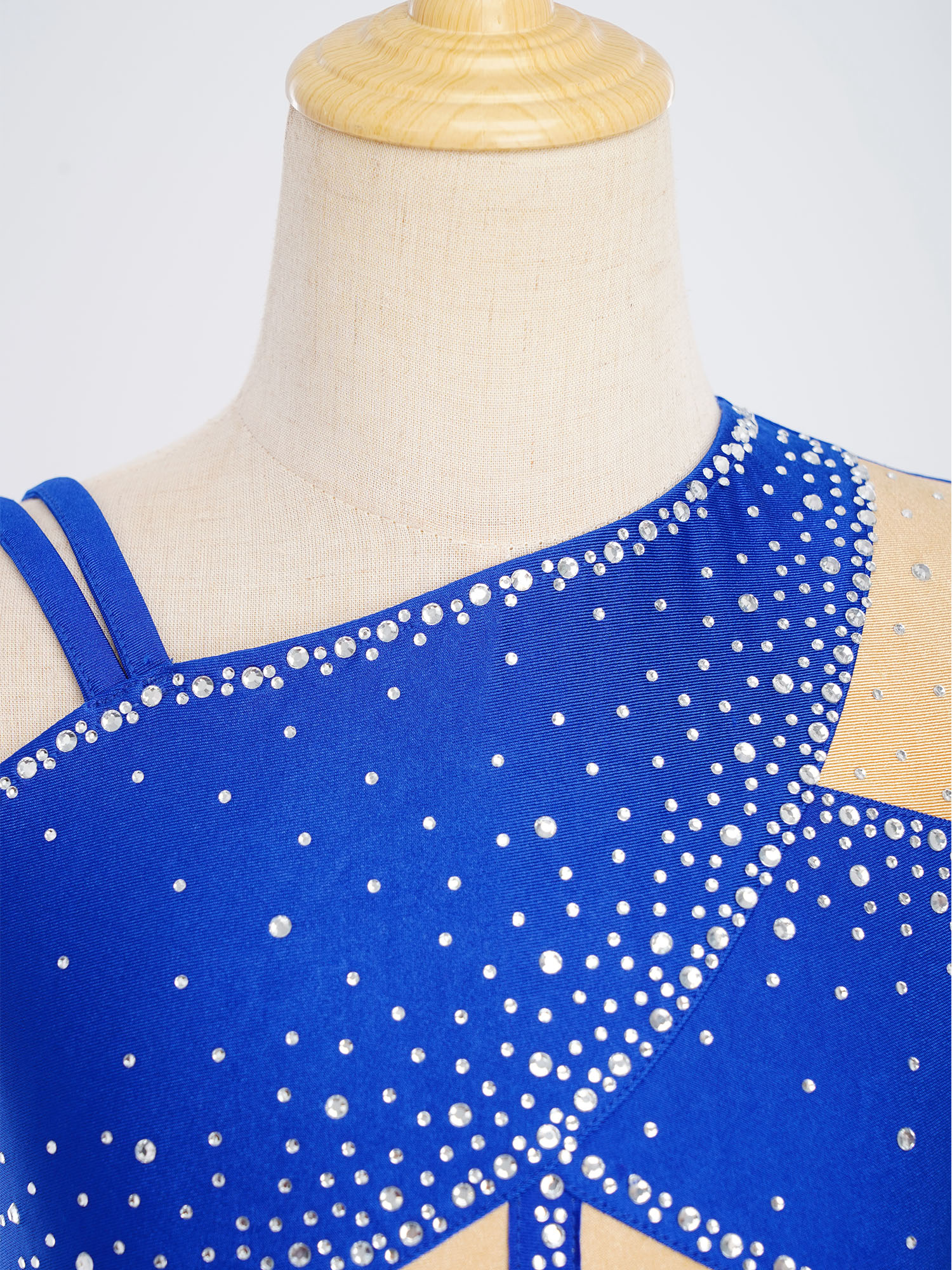 Kid Girls Figure Skating Balle - огляд і ціна Rhinestone Banding Trim