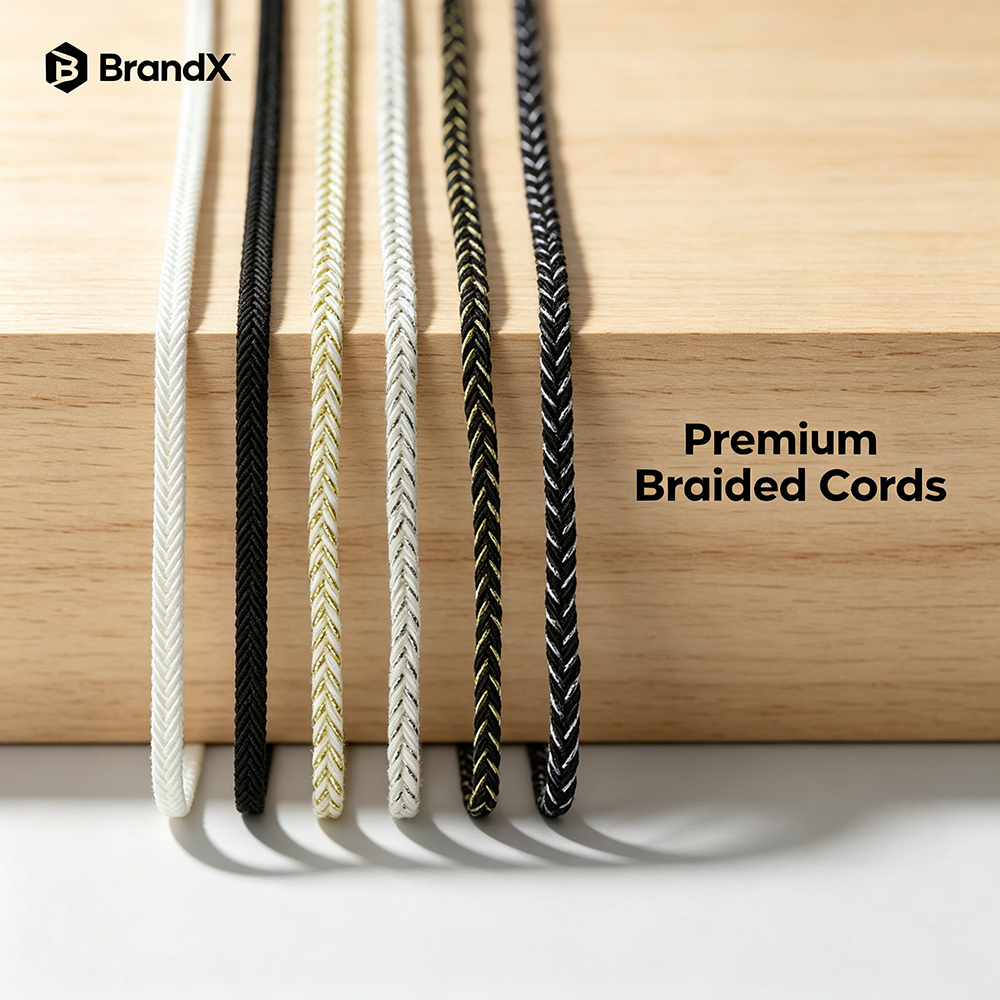 5m/16.4ft each pack Metallic T - огляд і ціна Cord Trim Twisted