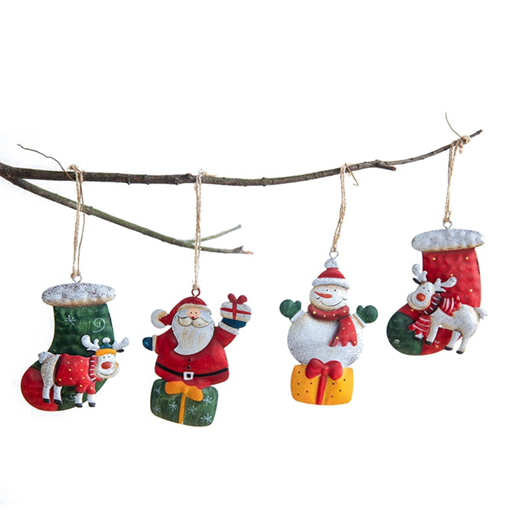 Metal Painted Home Decor Iron  - огляд і ціна Christmas Craft Embellishment