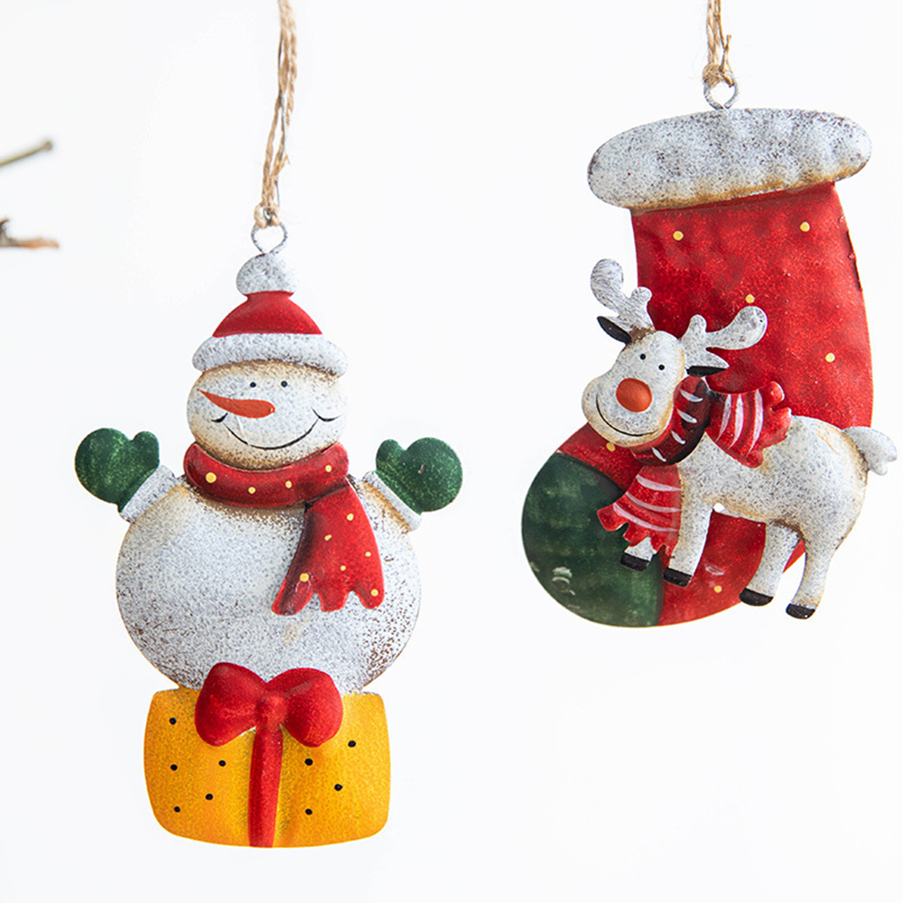 Metal Painted Home Decor Iron  - огляд і ціна Christmas Craft Embellishment
