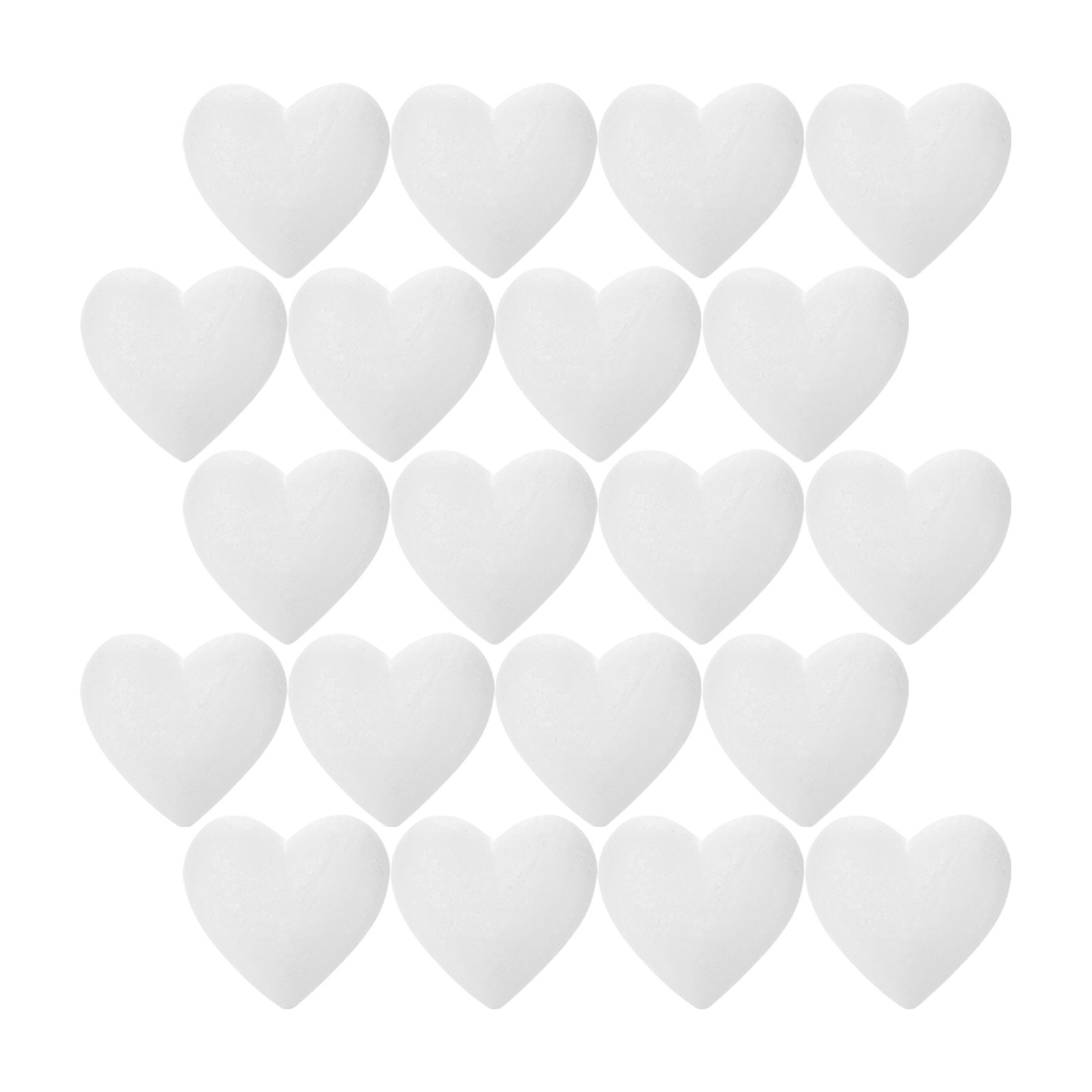 20Pcs Blank Heart Foam Balls L - огляд і ціна Embellish Craft