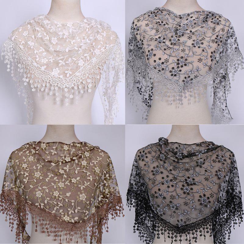 HOT Tassel Shawls Female Scarf - огляд і ціна Tassel Fringe Trim