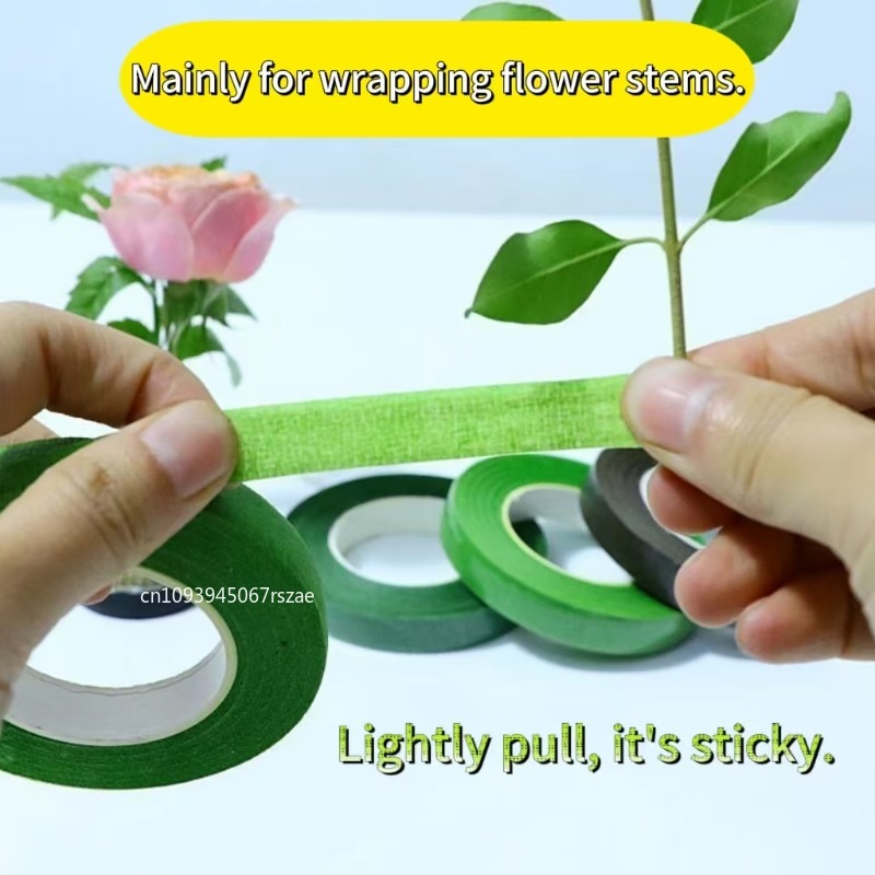 Green Waterproof Floral Tape A - огляд і ціна Embellishment Crafts