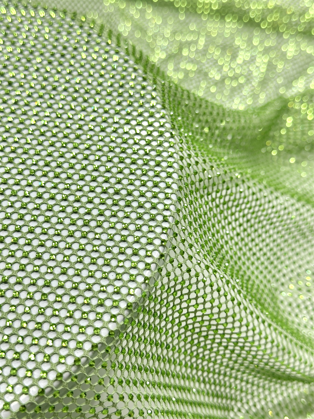Exquisite Rhinestones Mesh diy - огляд і ціна Crystal Mesh Fabric