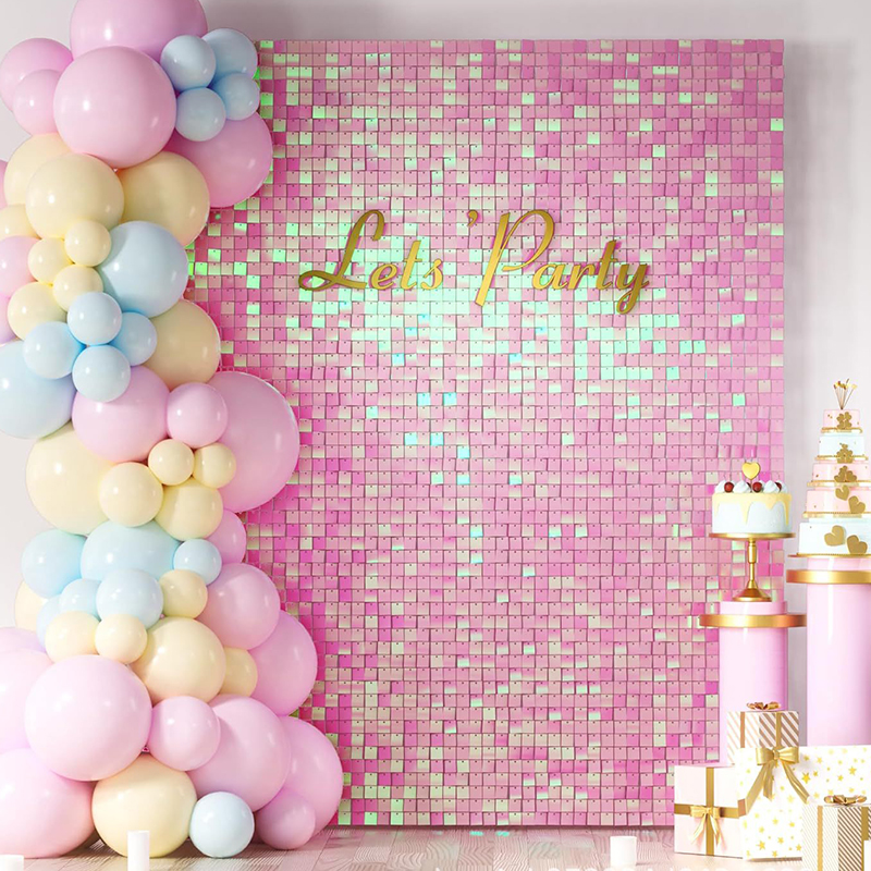 6/12/24/25/26/27Pcs Shimmer Wa - огляд і ціна Sequin Fabric Panel