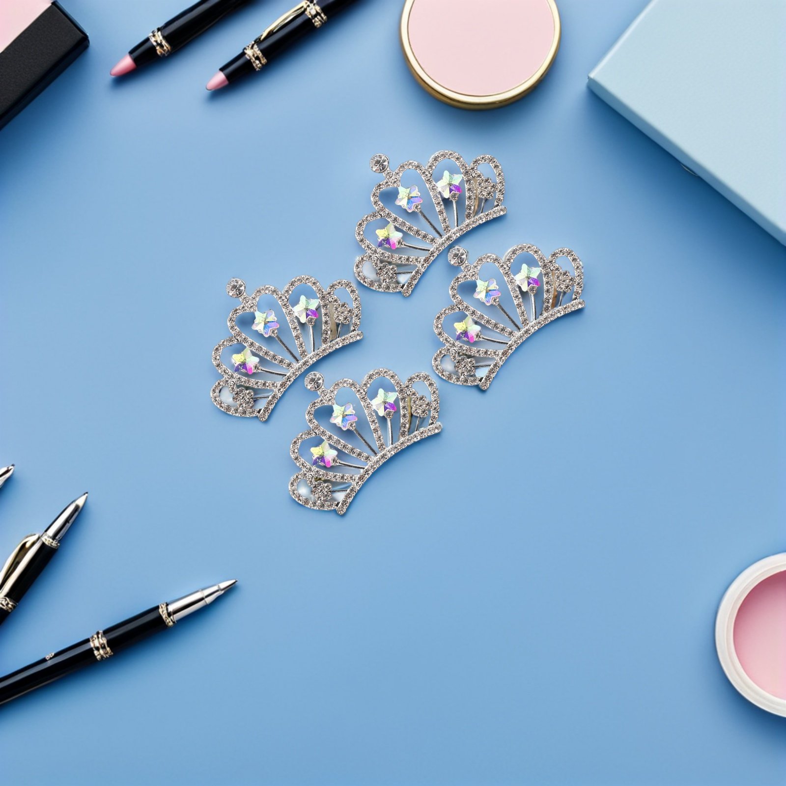 10Pcs Rhinestone Crown Embelli - огляд і ціна Embellish Craft