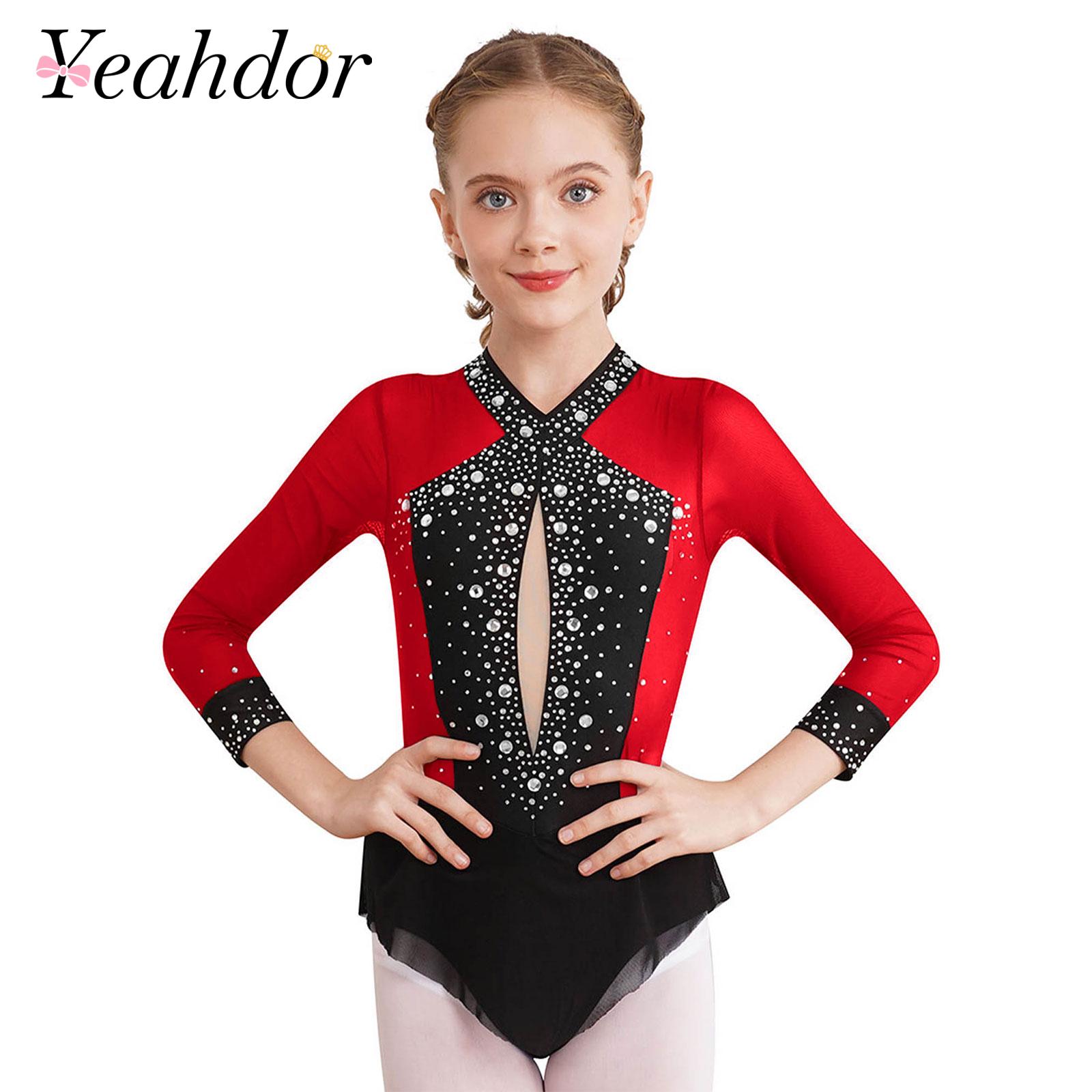Children's Ballet Gymnastic Le - огляд і ціна Rhinestone Banding Trim